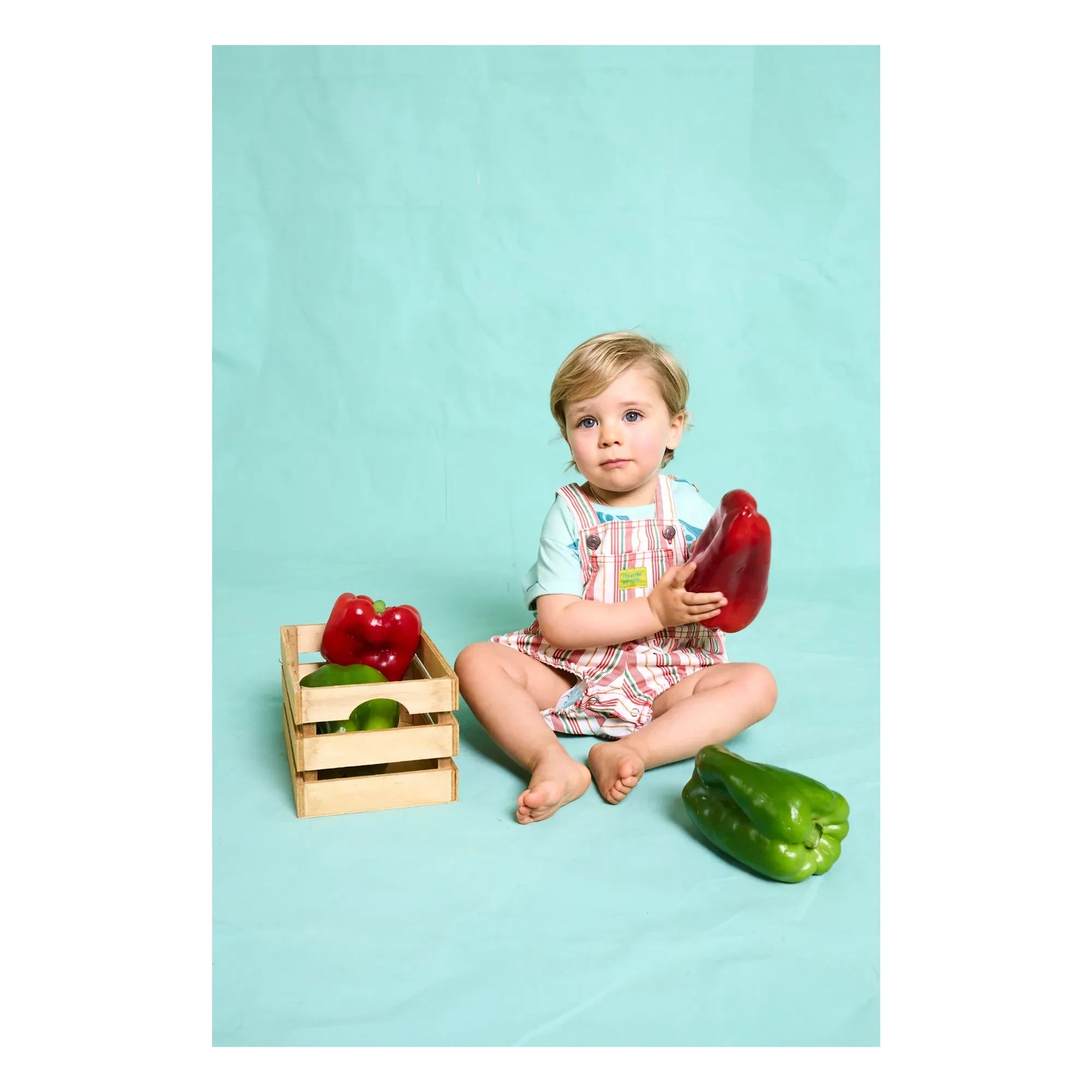 Favorite People - Lasagna Gestreifter Strampler | Rosa