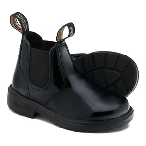 Blundstone - Chelsea Boots Lackleder | Schwarz