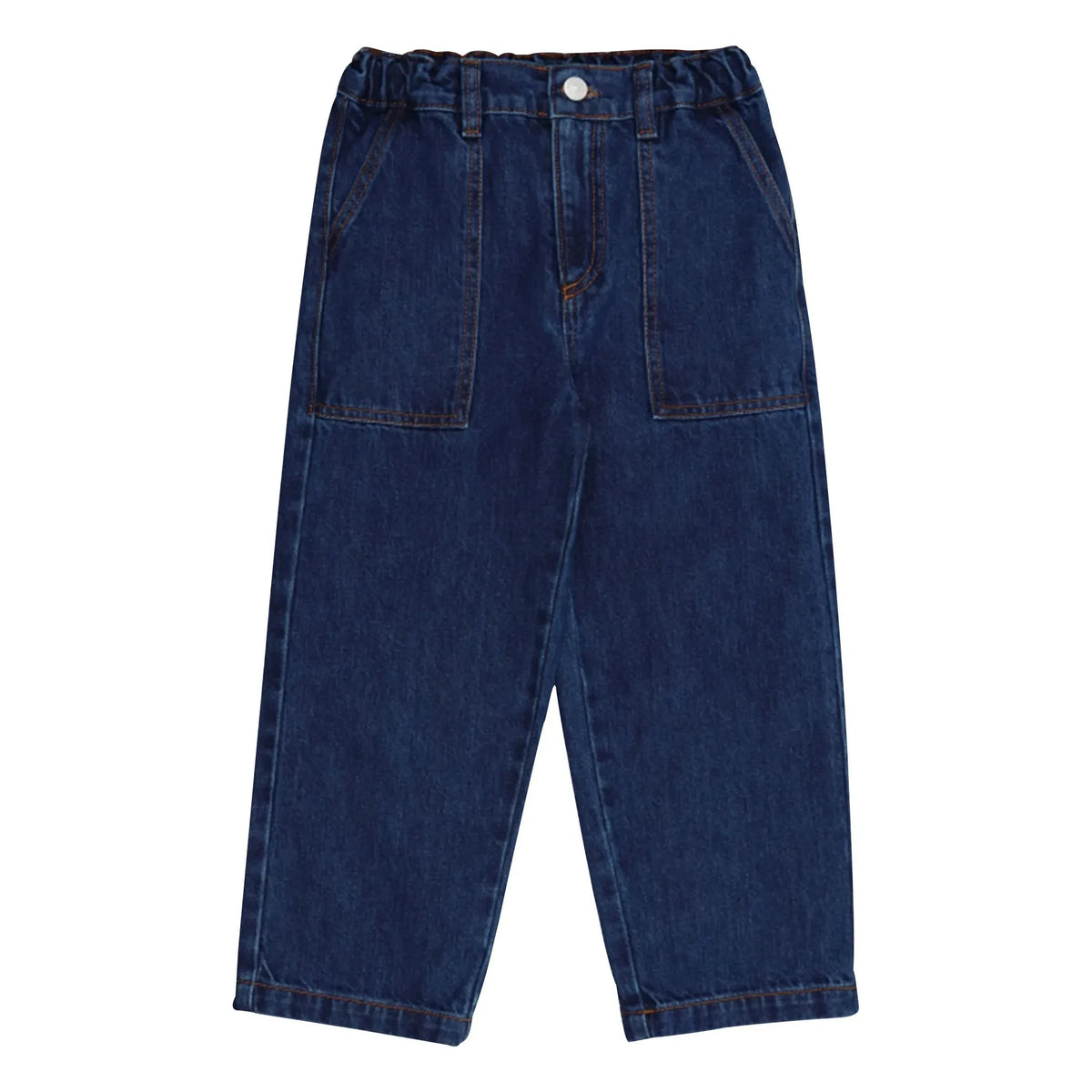 the new society - Organik Pamuklu Baggy Jean | Denim