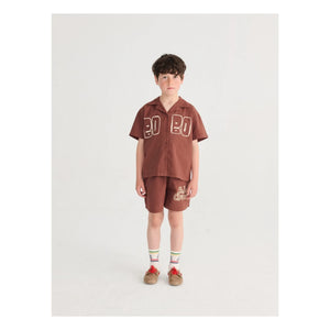 Bobo Choses - Bobo Organic Cotton Shirt | Brown