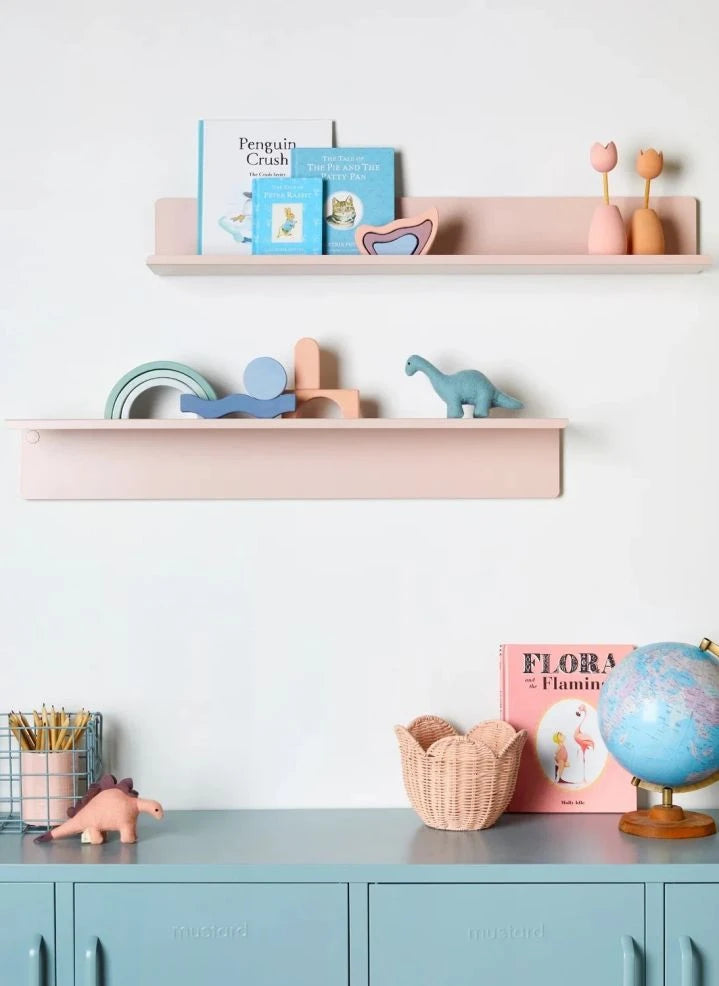 Mustard Made - Ledge Metal Duvar Rafı | Blush