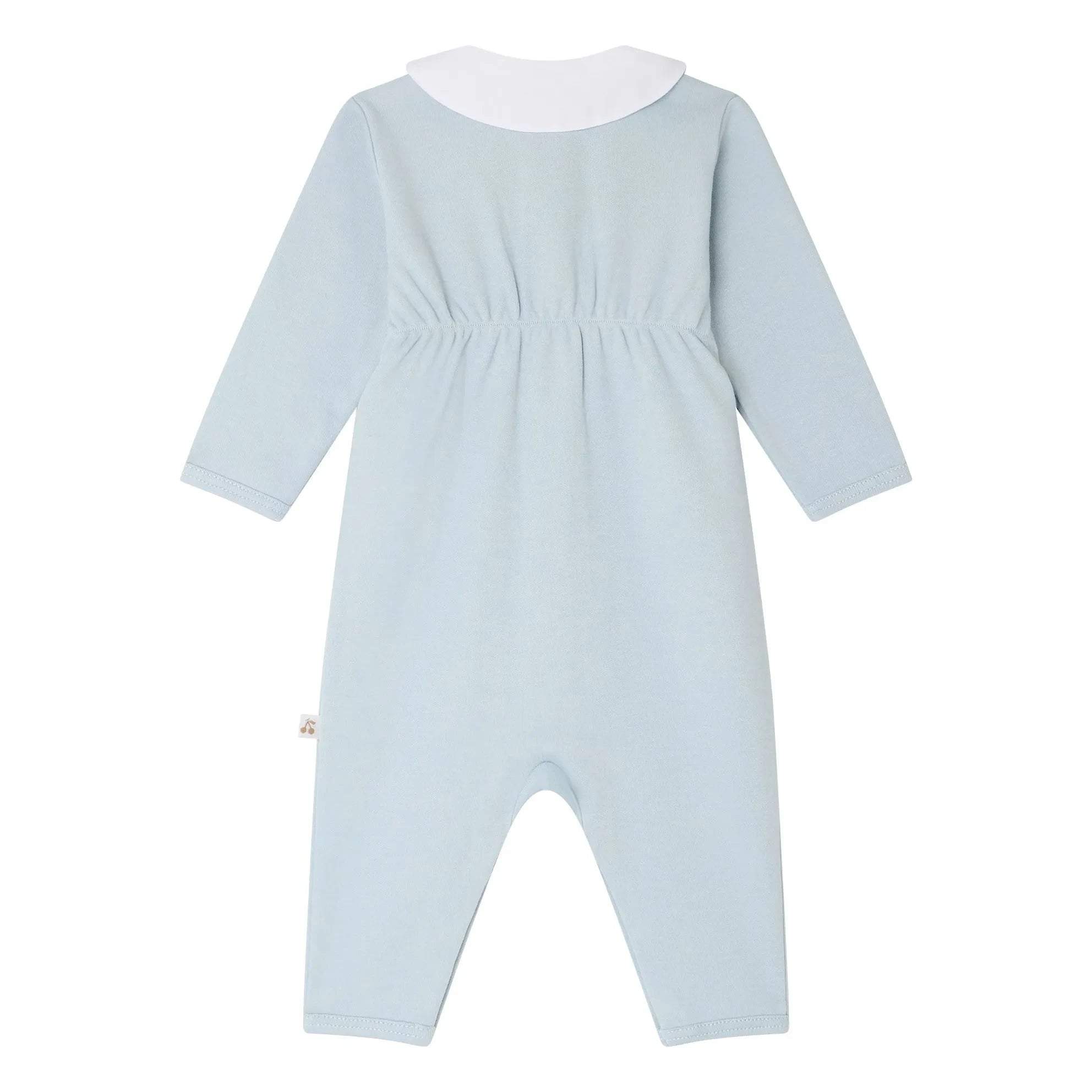 Bonpoint - Anton Organic Cotton Pajamas | Light blue
