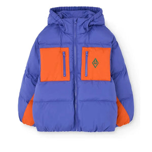 The Animals Observatory - Roadrunner Colorblock Jacke aus recycelter Faser | Lila