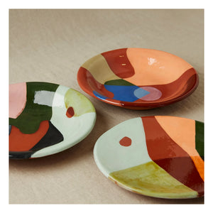 Rosi Mistou - Terracotta Salad Bowl | Navy Blue