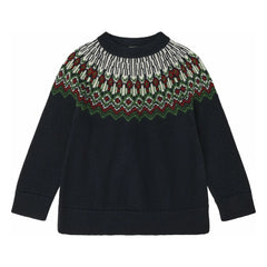 FUB - Lambswool Sweater | Navy