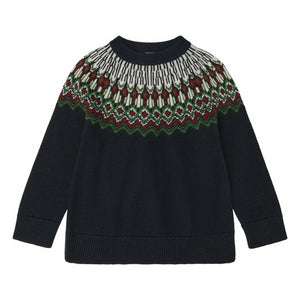 FUB - Lambswool Sweater | Navy
