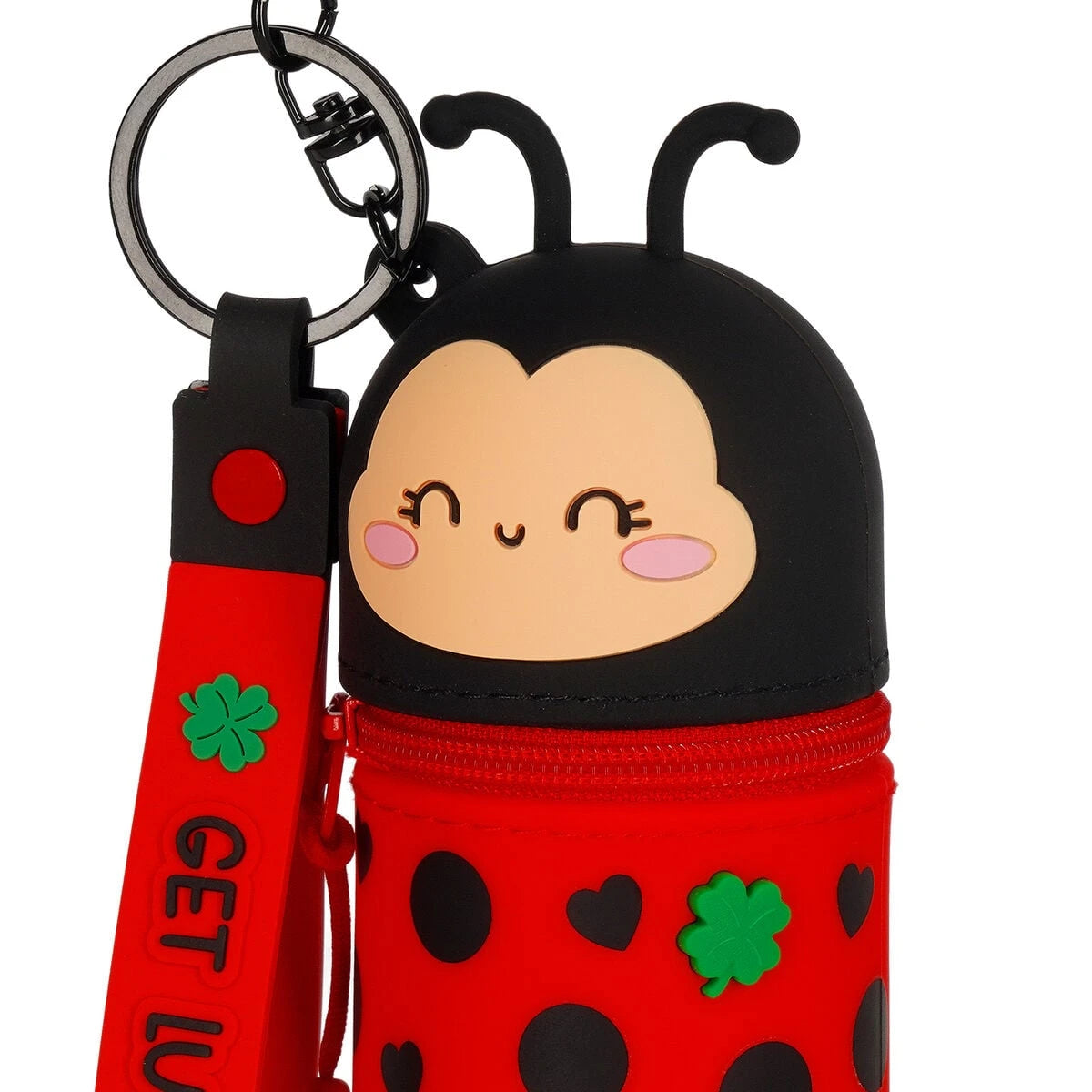 Legami - Uğurböceği Bozuk Para Cüzdanı Anahtarlıklı - Mini Kawaii