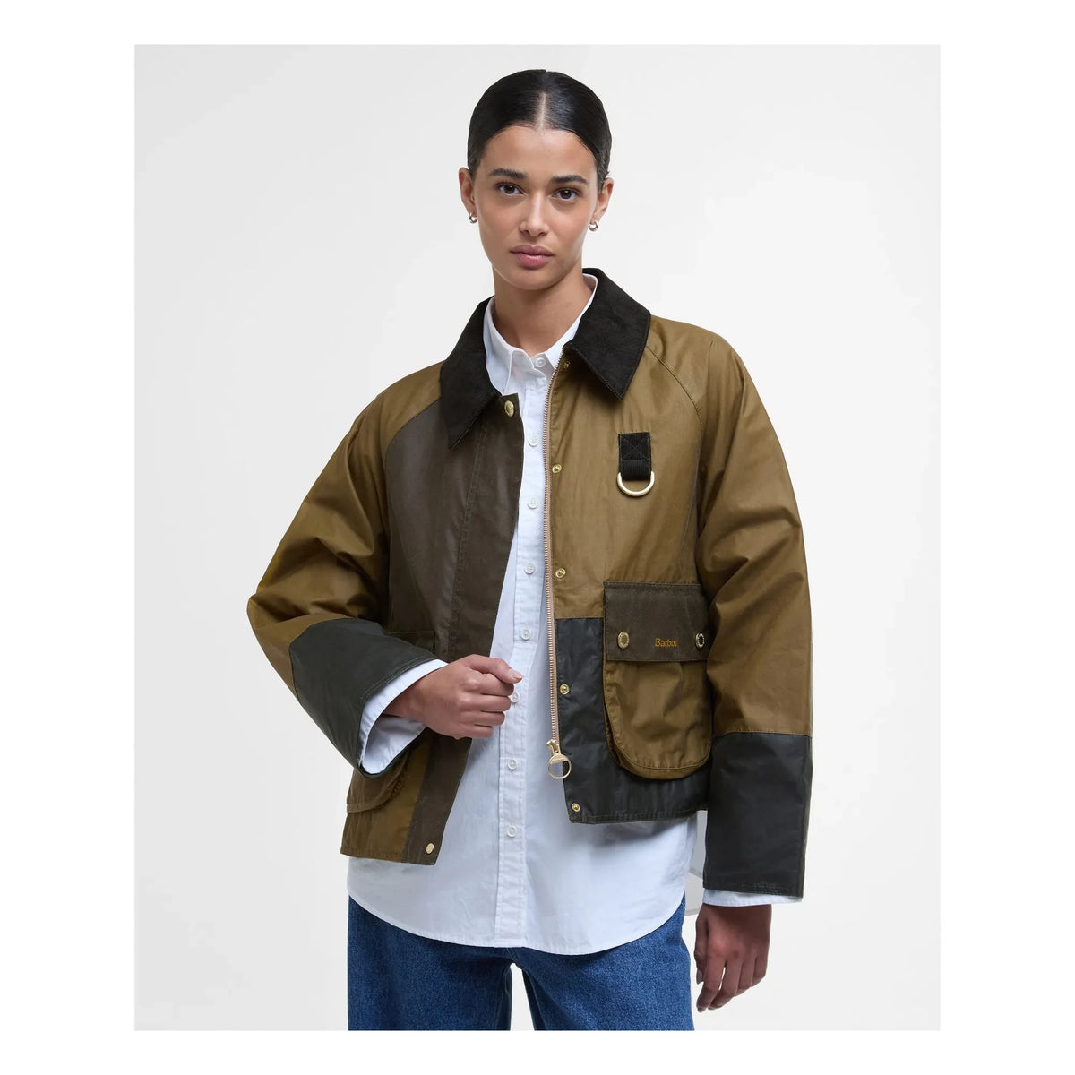Barbour - Alma Cirée Jacket | Khaki