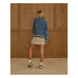 Rylee + Cru - Bomber Varsity | Denim