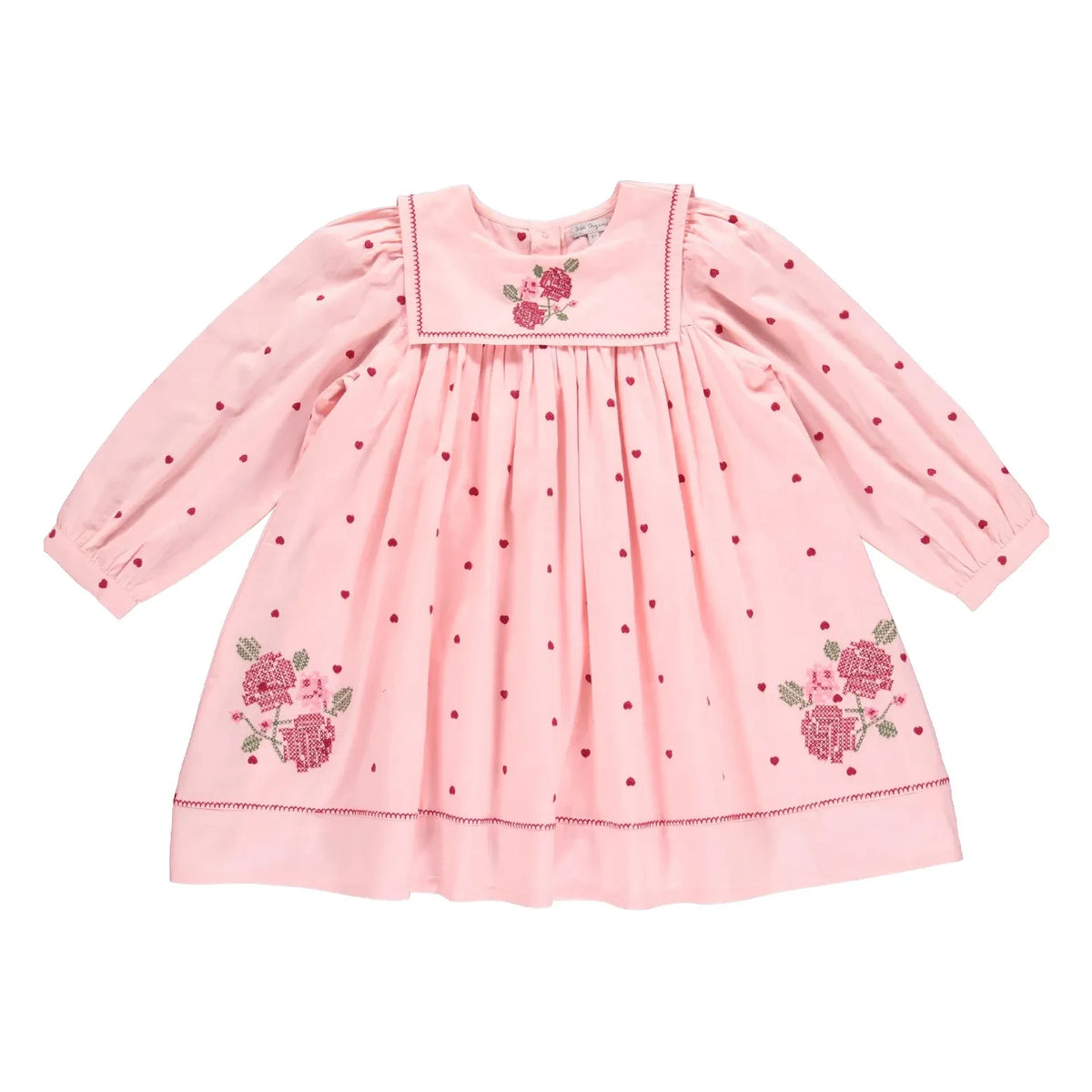 Bebe Organic - Gül Elbise | Pembe