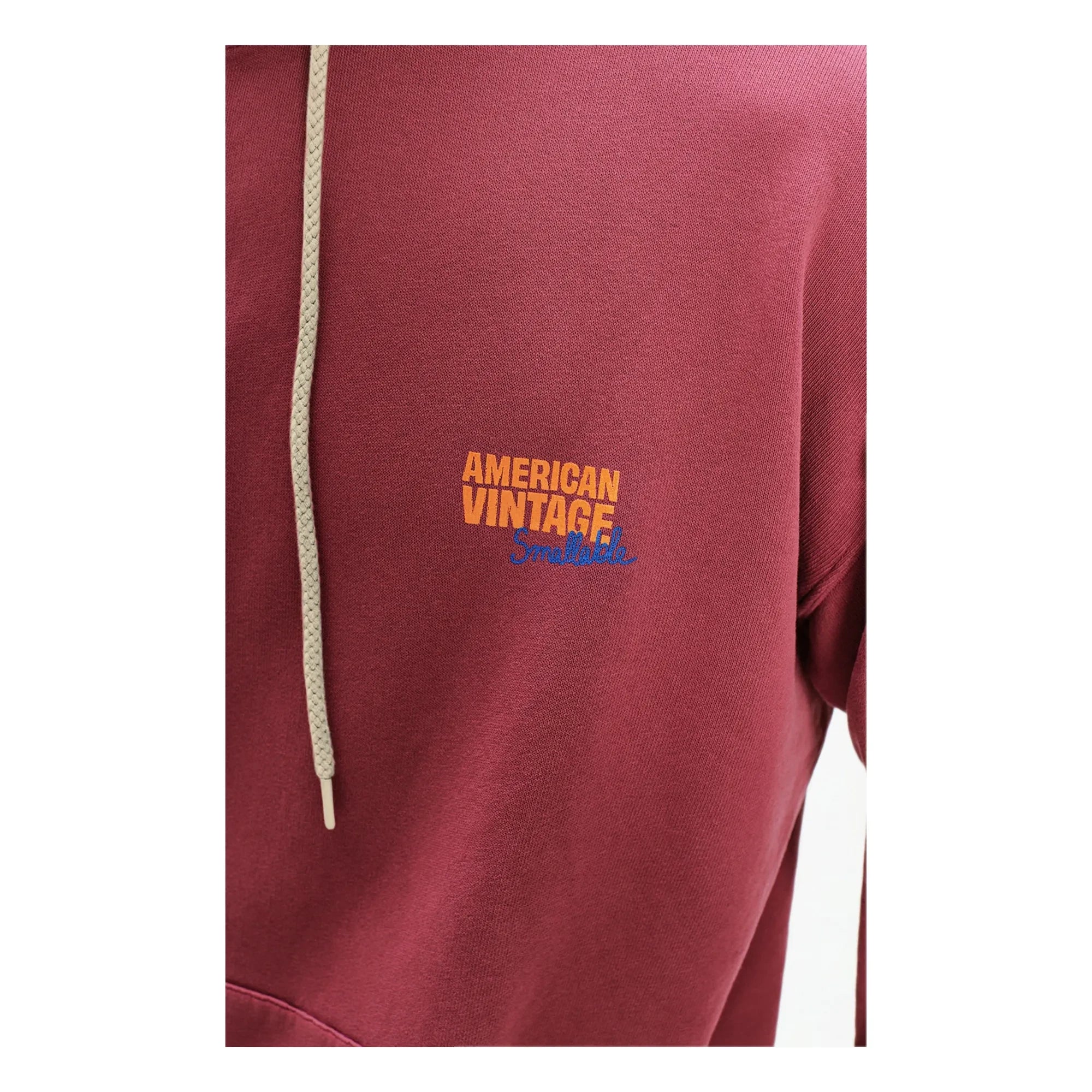 American Vintage - American Vintage X Smallable Collaboration - Izubird Hoodie | Crimson
