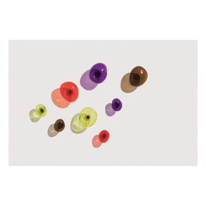 Petite Friture - Small Bubble Glass Coat Hook | Purple