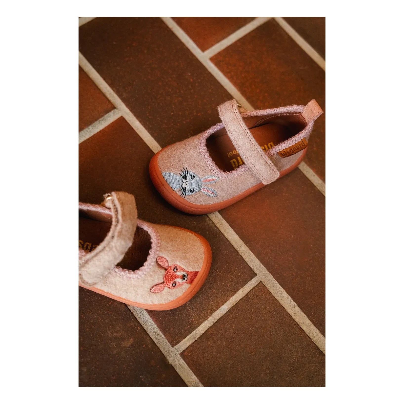 bisgaard - Barefoot Bambi Çizikli Terlikler | Kum