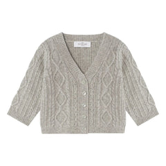 Bompard - Kaschmir-Strickjacke | Grau