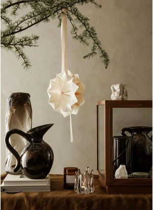 Ferm Living - FSC Kağıt Noel Yıldızı Güneş | Kırık beyaz