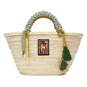 Alémais – Mini Makramee-Korb | Beige