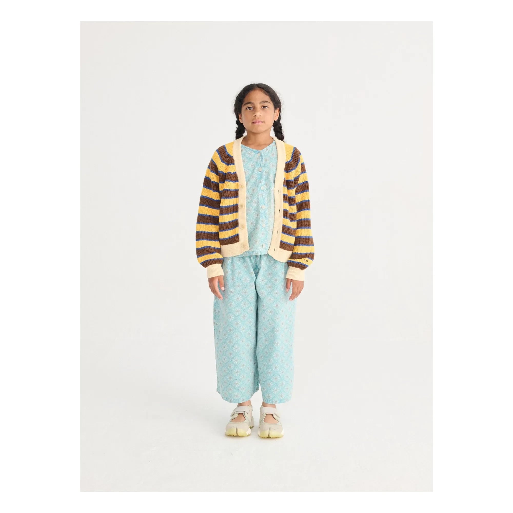 Bobo Choses - Organic Cotton Daisy Top | Light Blue