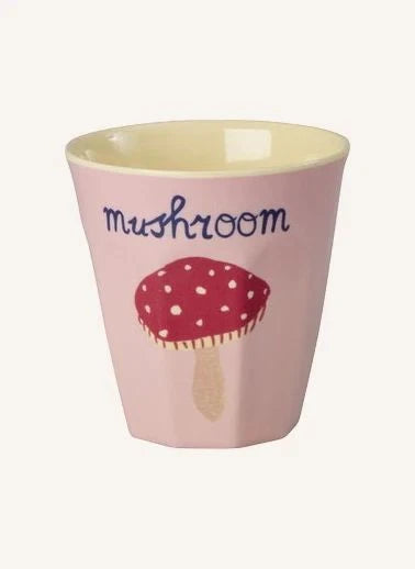 Rice - ABC Melamin Cups - Set of 6 | Light Pink