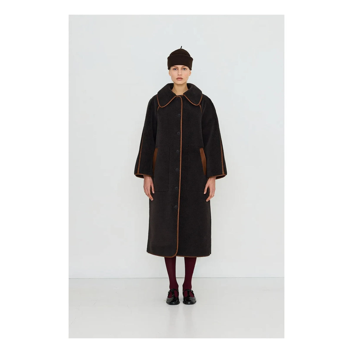 The Tiny Big Sister - Faux Fur Coat | Amber