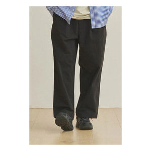 Kappy - Two Tuck Weite Hose | Schwarz