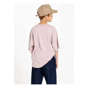 Finger in the nose - Camiseta de algodón orgánico Taylor | Rosa empolvado