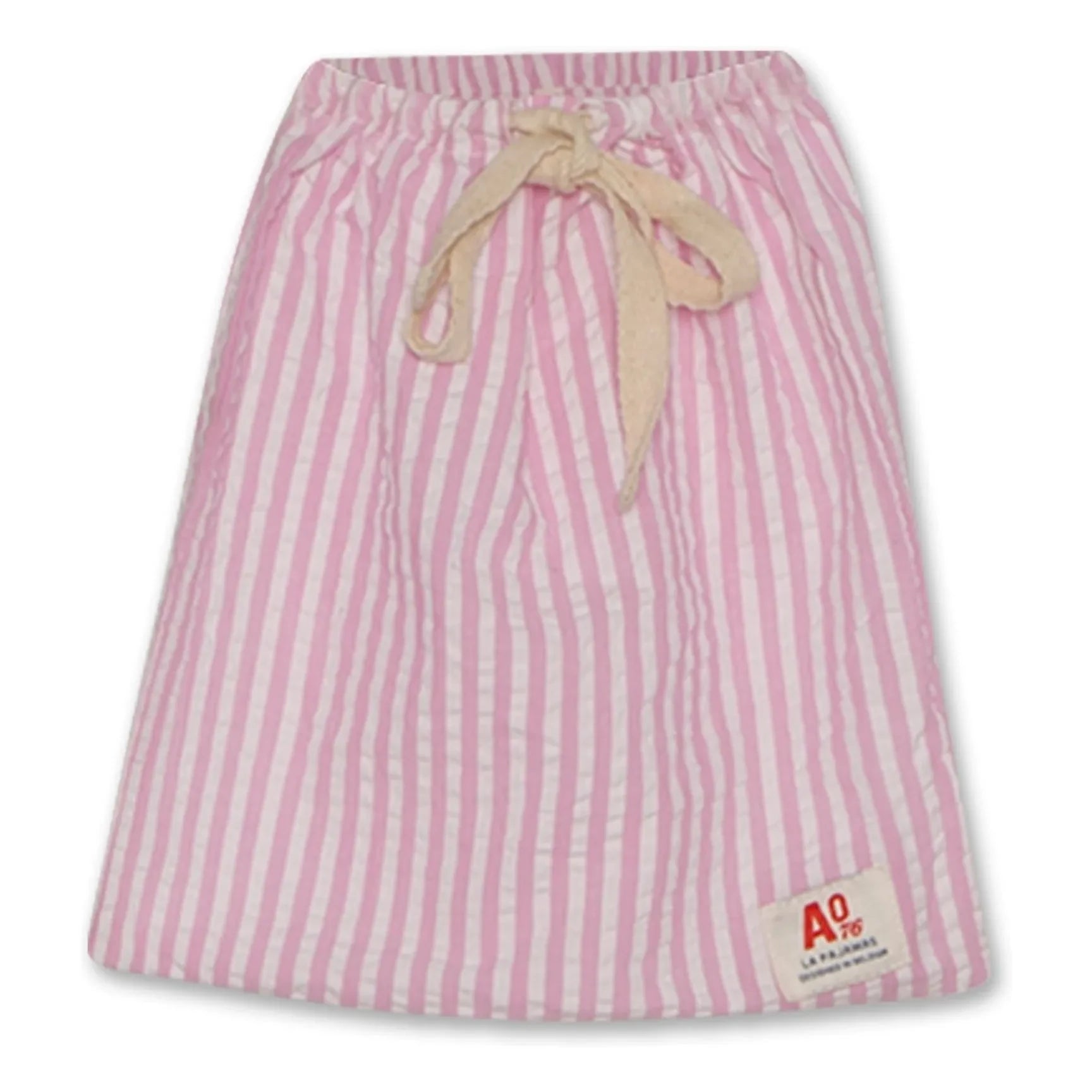 AO76 - La Pajama çizgili pijama | Pembe
