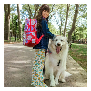 State Bags - Kane Two-Pocket Ruby Floral Backpack | Coral