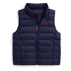 Ralph Lauren - Chaleco acolchado sin logo Fibras recicladas | Azul Marino
