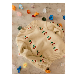 Tinycottons - Cherry Kazak | Soluk sarı