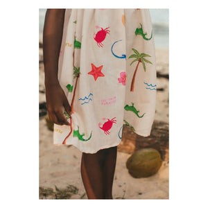 Pepita & Me - Isleno Plaj Elbisesi | Fildişi