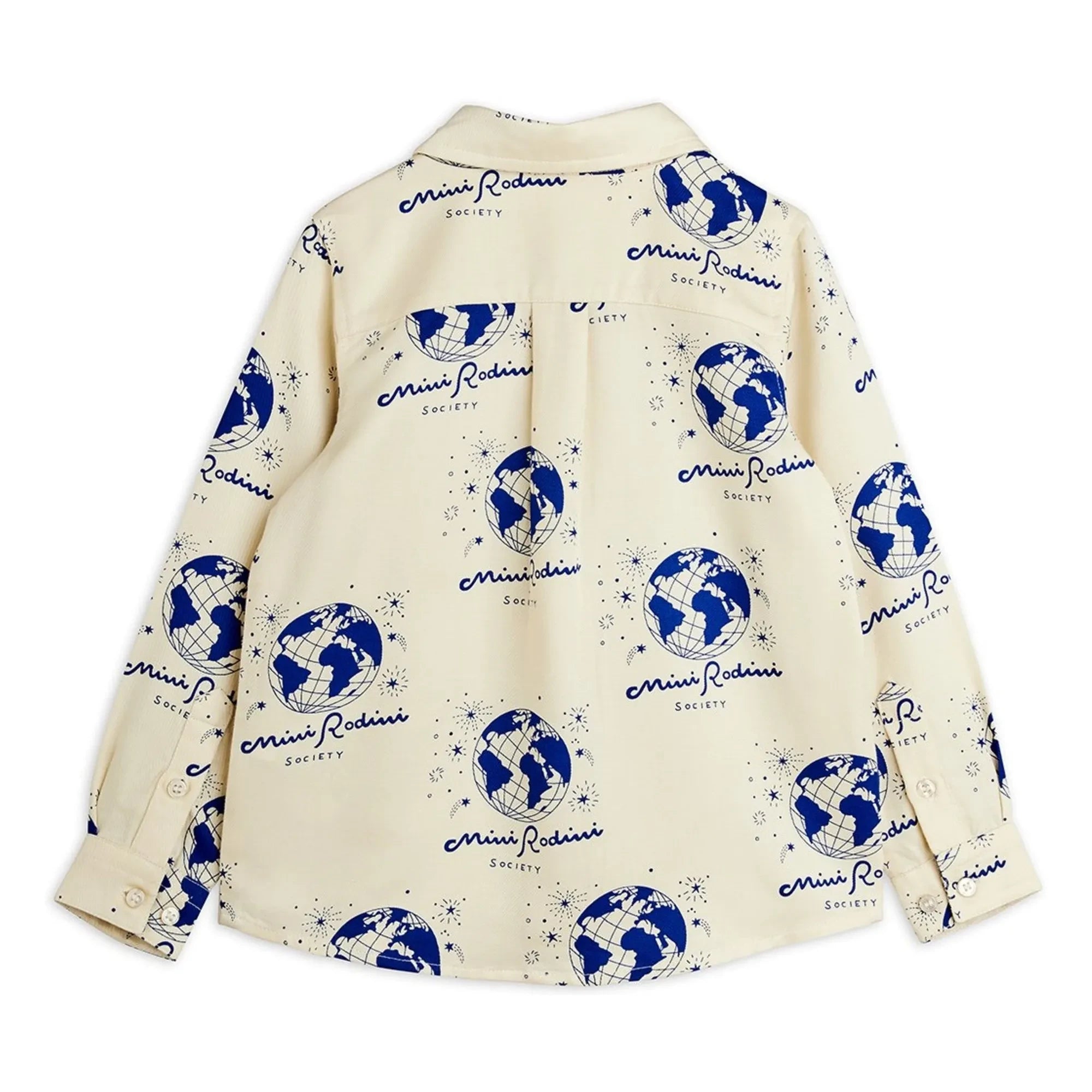 Mini Rodini - Camisa Society Tencel | Crudo
