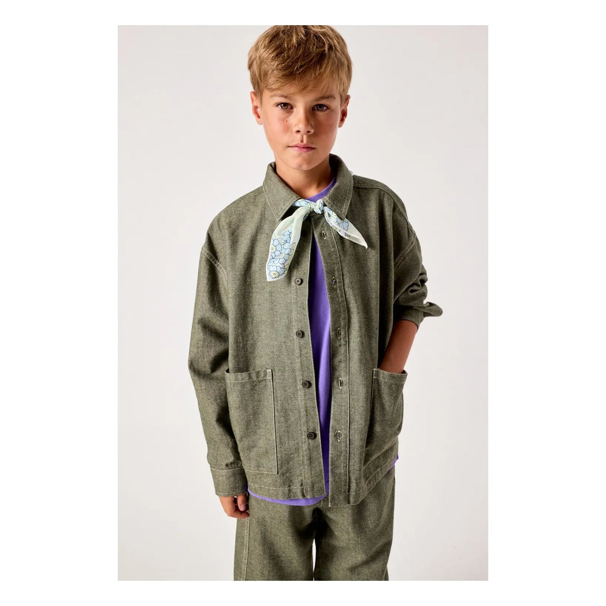 American Vintage - Camisa denim Lofway | Caqui