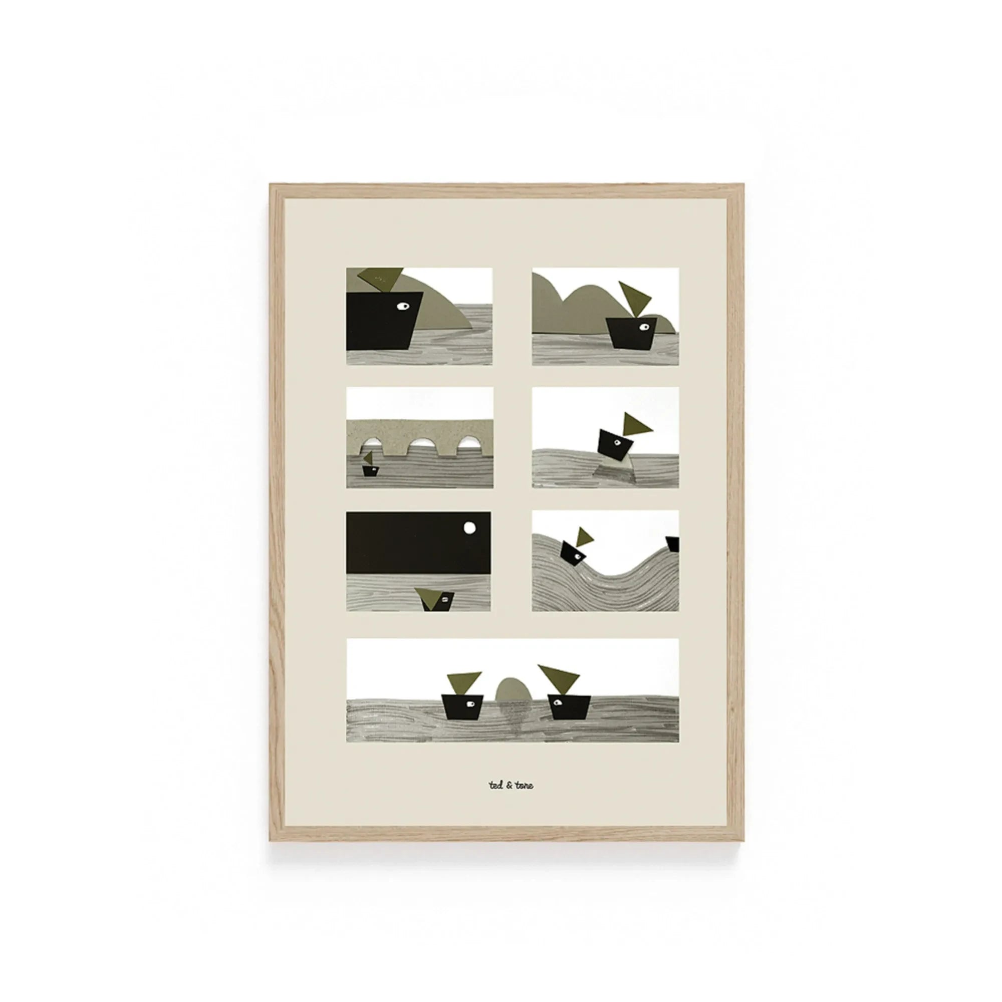 Ted & Tone - Boatstory Poster