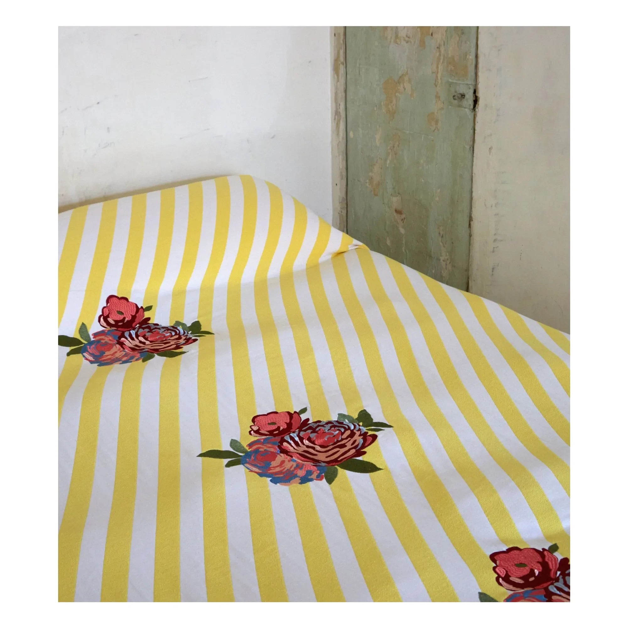 The Socialite Family - Monastico Bedspread, Lisa Corti x The Socialite Family | Yellow