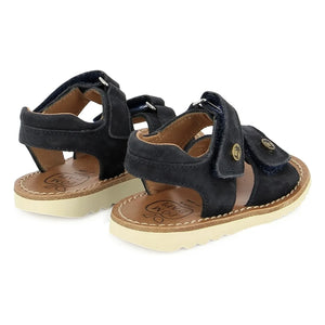 Pom d'Api - Waff Easy Nubuck Sandals | Dark Blue