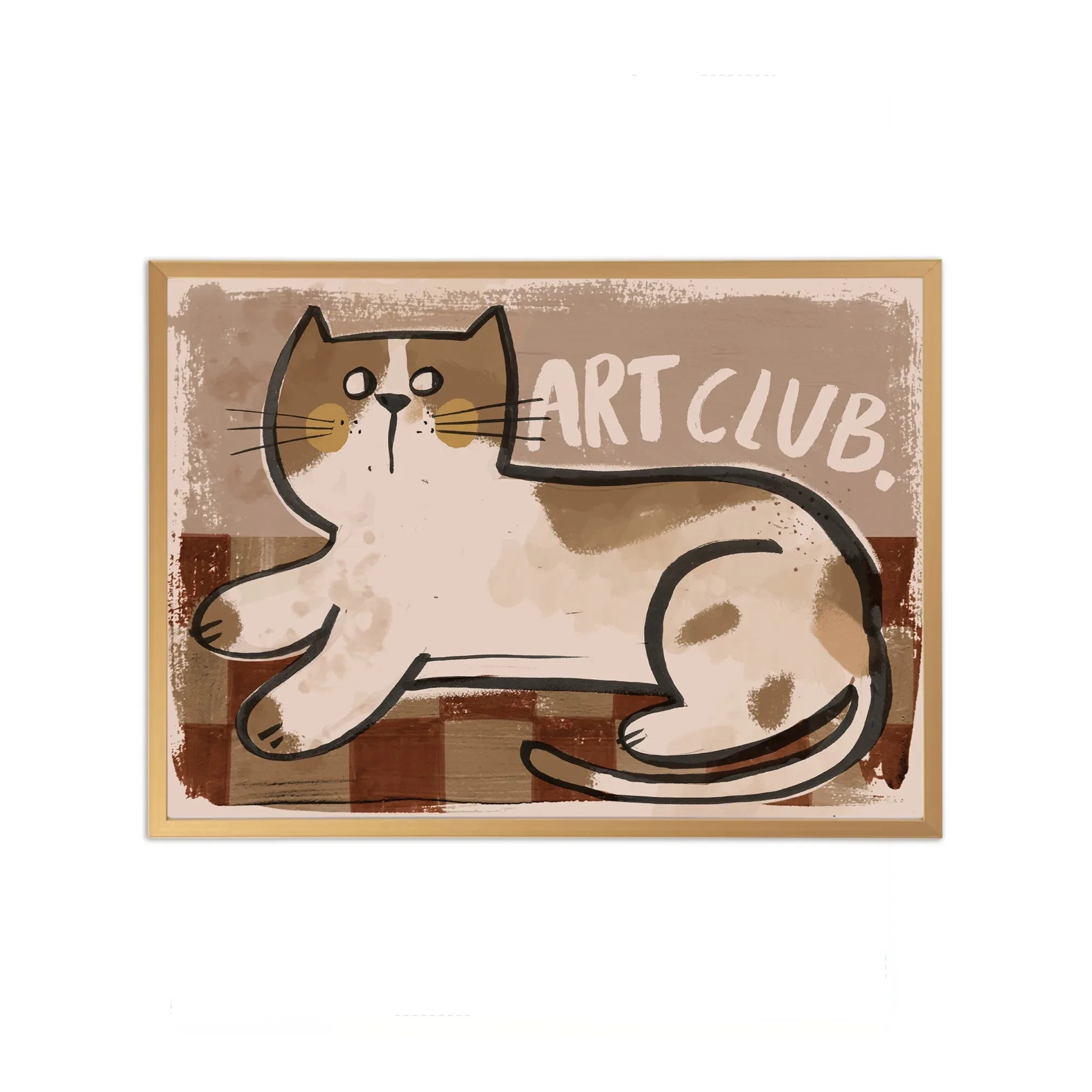 Studio Loco - Cat Artist Club Büyük Poster