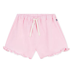 Petit Bateau - Pantalón corto con volantes | Rosa