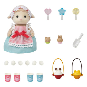 Sylvanian Families - Sheep Mother and Popcorn Stall