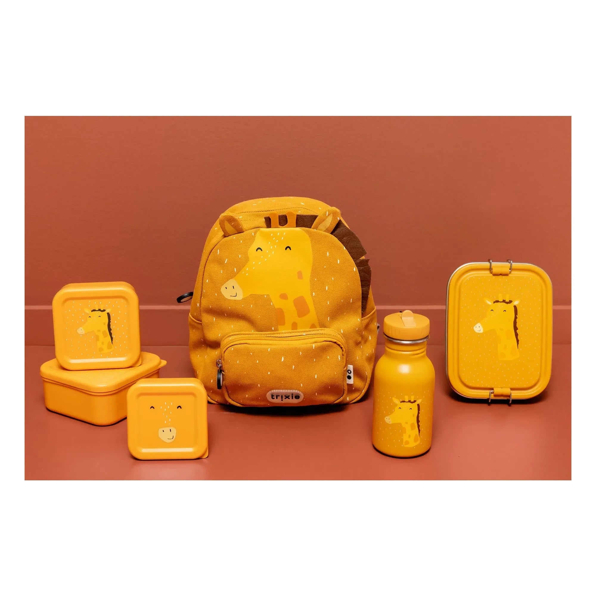 Trixie - Mr. Giraffe Backpack | Orange