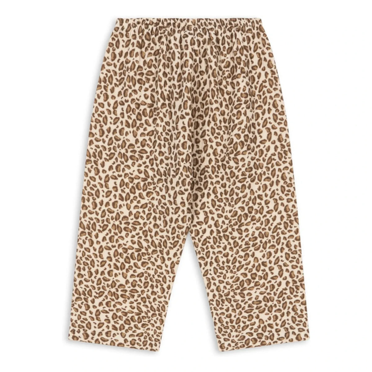 Konges Sløjd - Coco Leopard Organik Pamuk Pantolon | Kahverengi