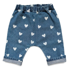 Louis Louise - Jean Jungle Hearts | Azul