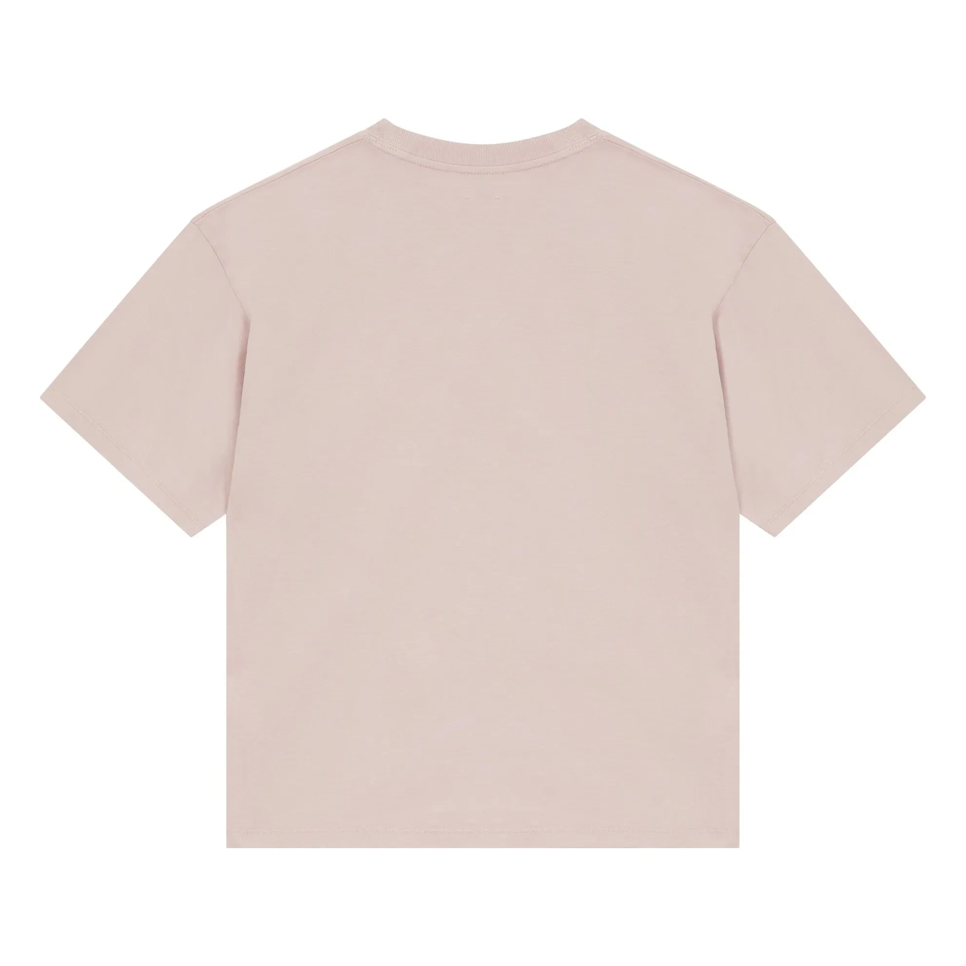 Finger in the nose - Camiseta de algodón orgánico Taylor | Rosa empolvado