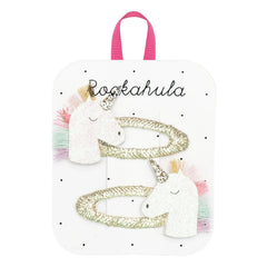 Rockahula Kids - Haargummis im 2er-Pack Einhorn | Gold