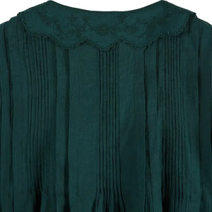 Emile et Ida - Blusa Vintage Elisabeth | Verde Bosque