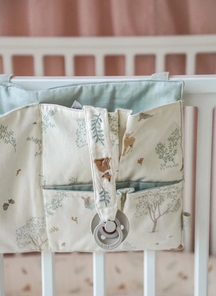 Cam Cam - Woodland Protector de Cuna | Ecru