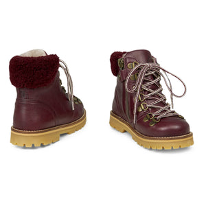 Petit Nord - Botas de invierno forradas de piel | Ciruela
