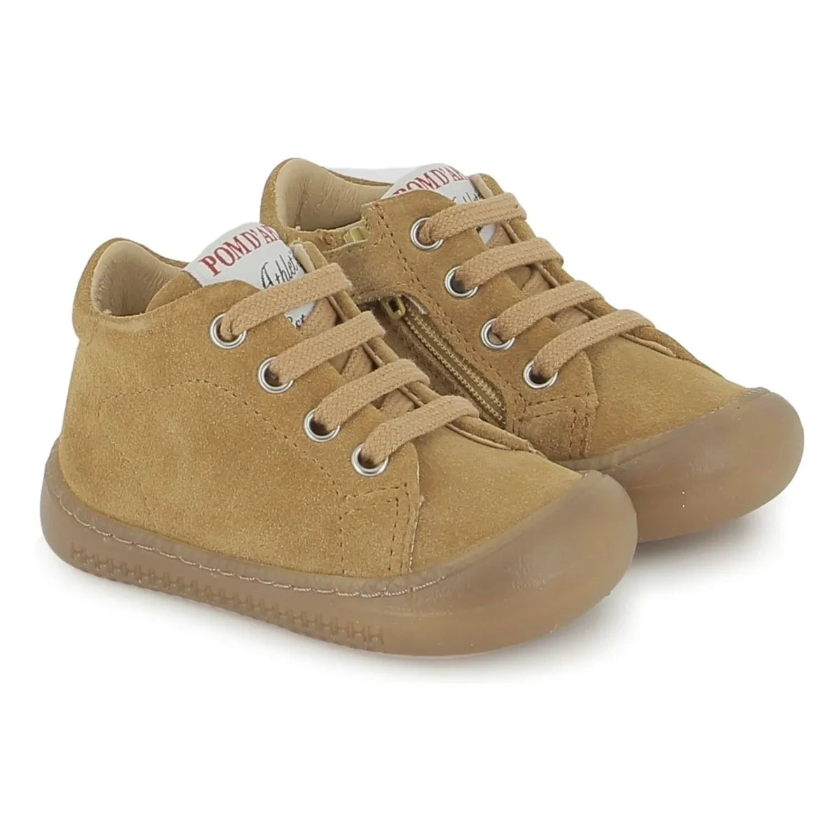 Pom d'Api - Botines Yaka Walk de terciopelo | Color Arena