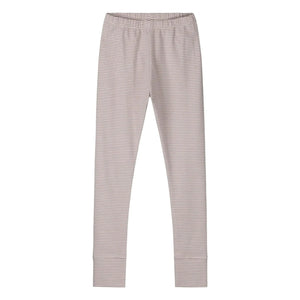 Gray Label - Striped Organic Cotton Leggings | Lilac
