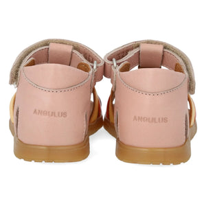 Angulus - Renk Bloklu Sandalet | Açık Pembe
