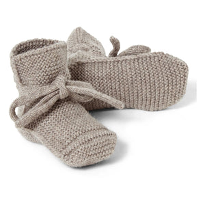 Hvid - Merino Wool Booties | Oatmeal